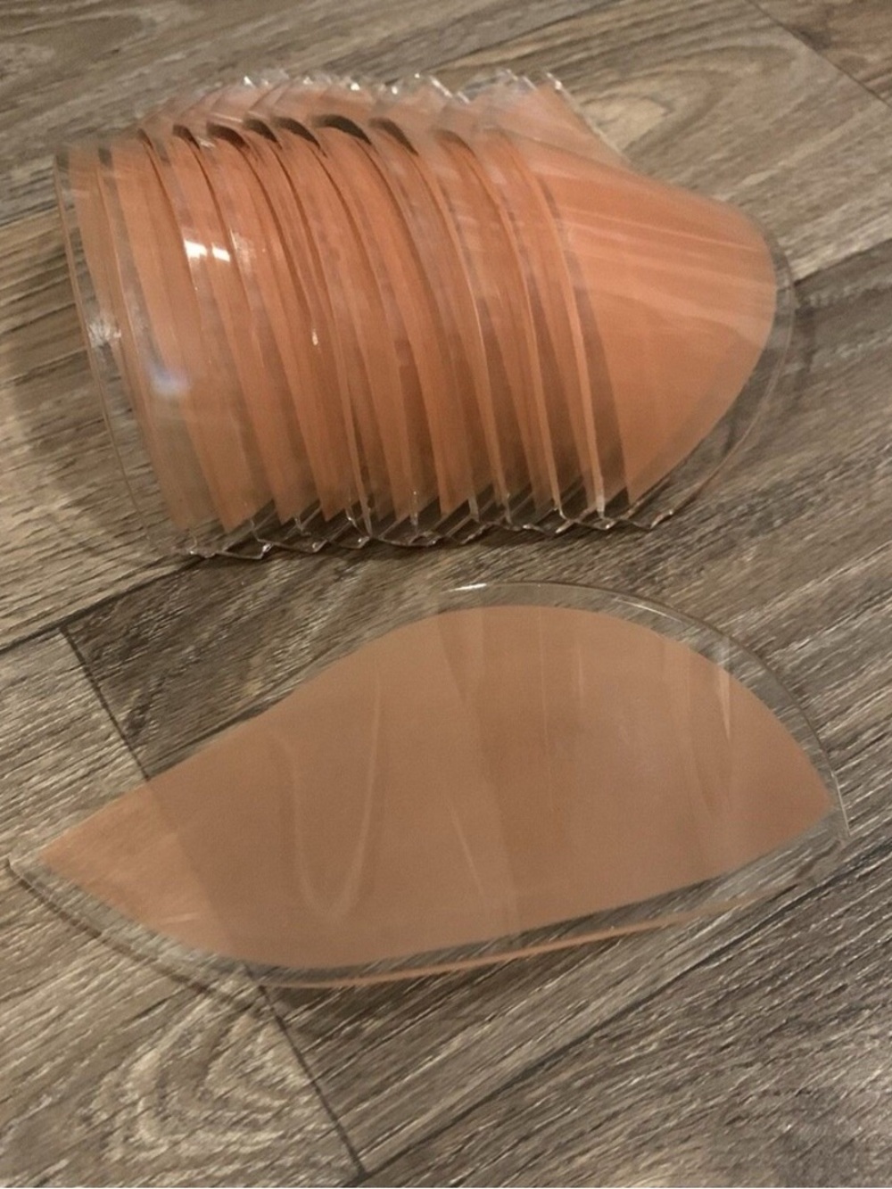 2 chipped Pink Lotus Flower
Glass Petal Replacement Lamp Shade S Curve Part
